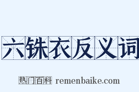 六铢衣反义词是什么意思的图片